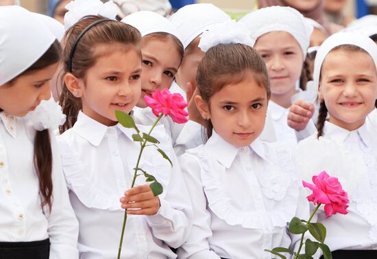 School year begins across Russia