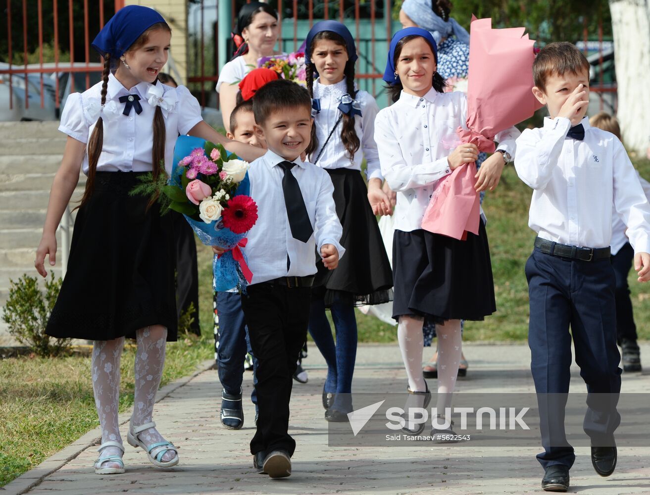 School year begins across Russia