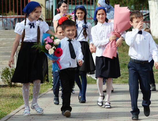 School year begins across Russia