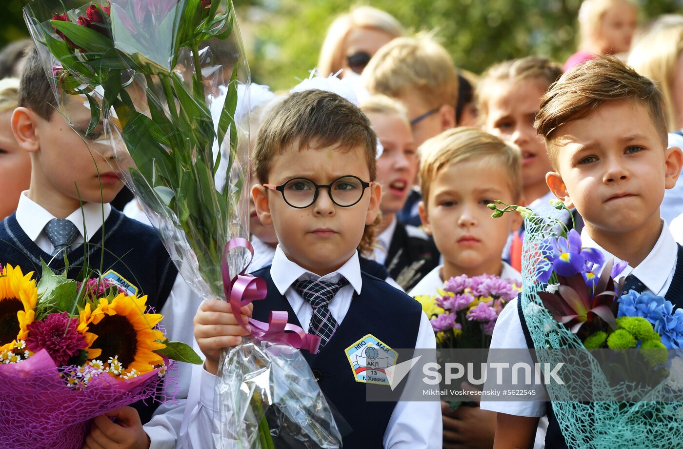 School year begins across Russia