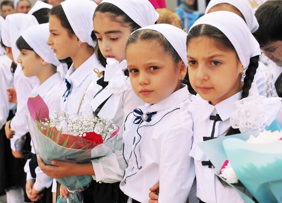 School year begins across Russia
