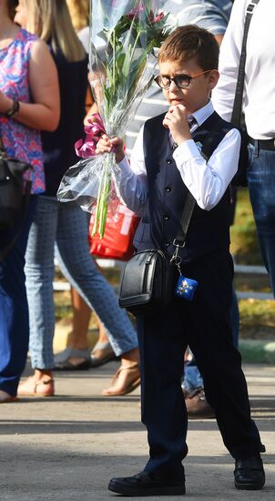 School year begins across Russia