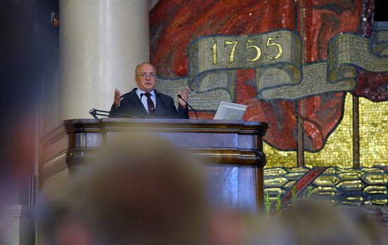 Freshman Day at Lomonosov Moscow State University