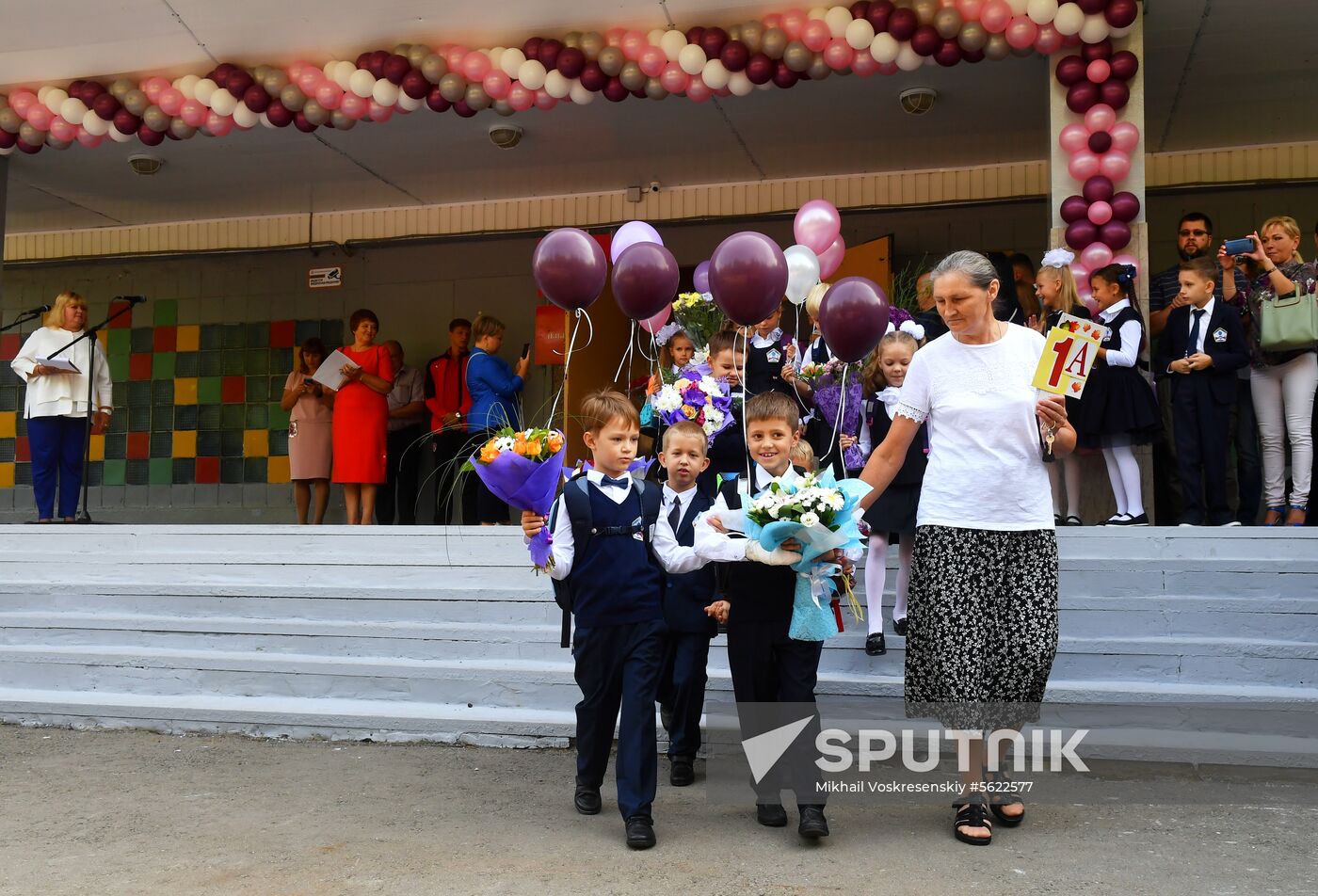 School year begins across Russia