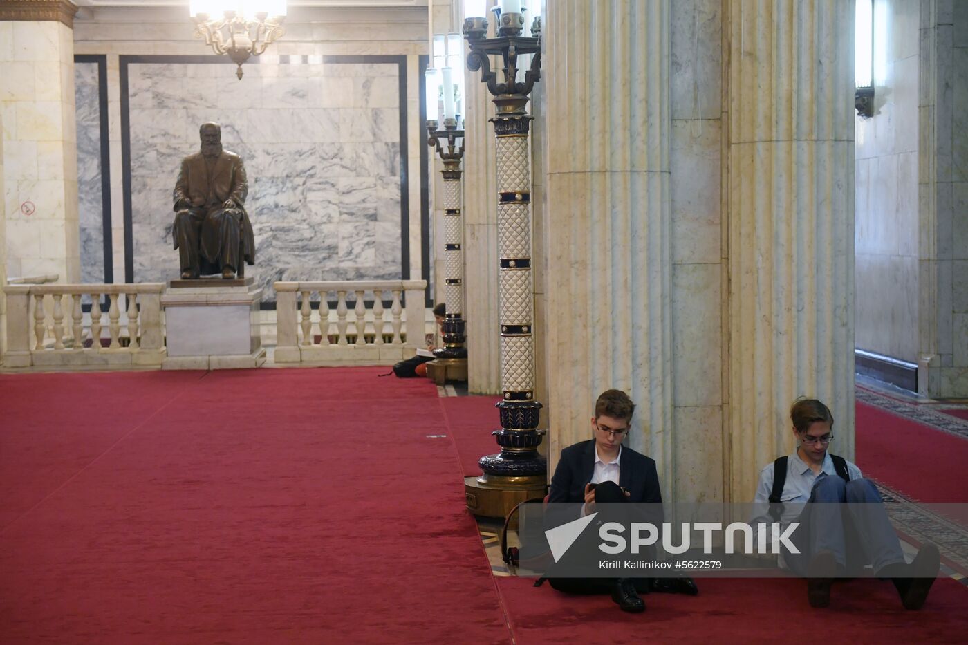 Freshman Day at Lomonosov Moscow State University