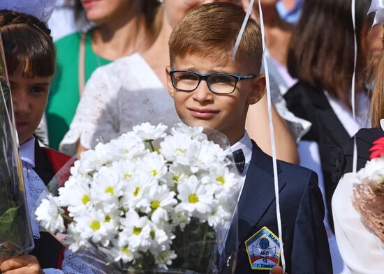 School year begins across Russia