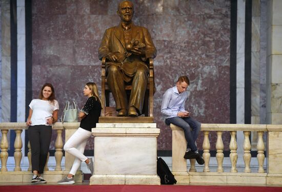 Freshman Day at Lomonosov Moscow State University