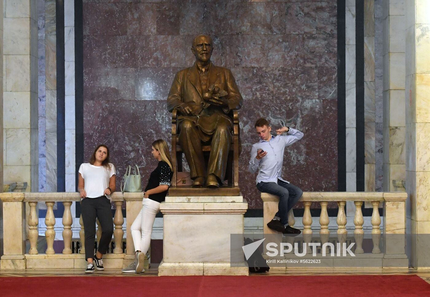 Freshman Day at Lomonosov Moscow State University