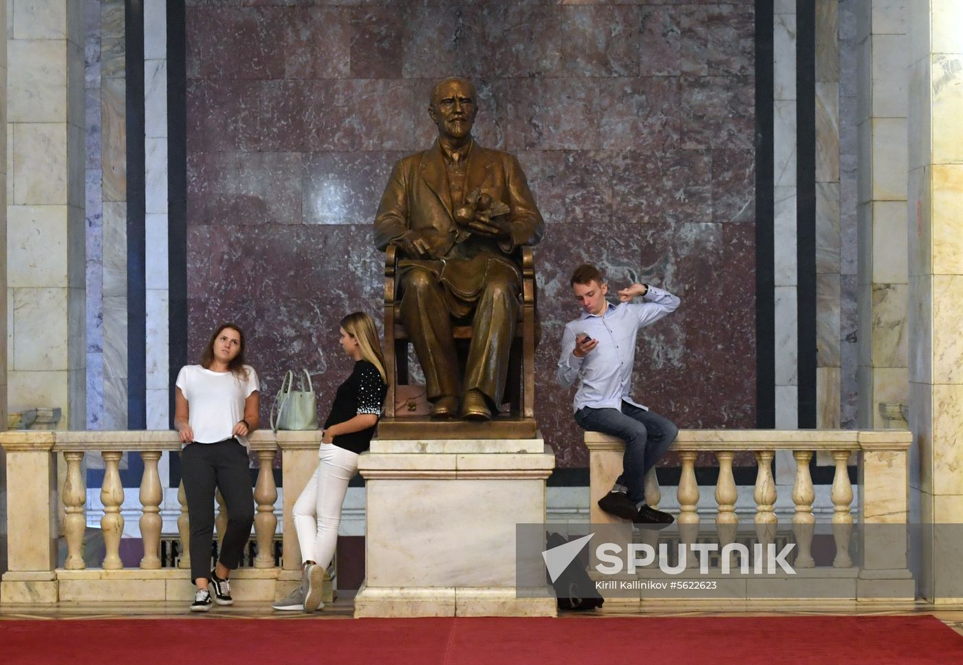 Freshman Day at Lomonosov Moscow State University