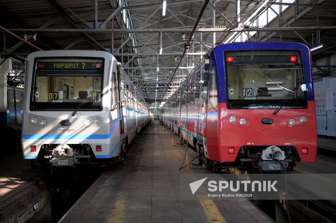 Launch of Moscow Mayors themed train