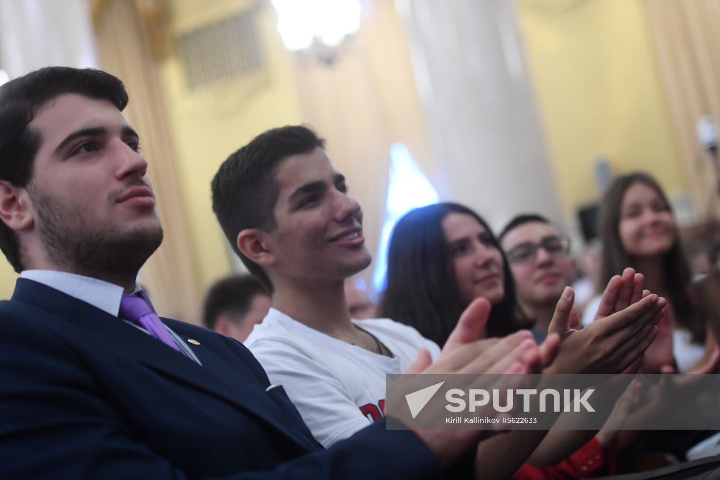 Freshman Day at Lomonosov Moscow State University