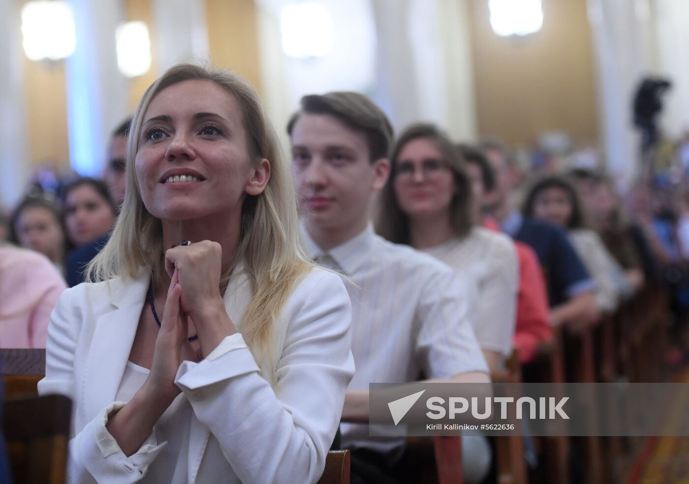 Freshman Day at Lomonosov Moscow State University