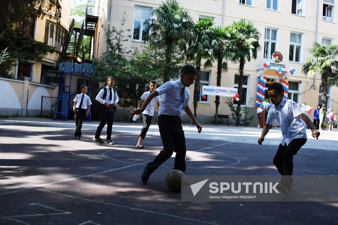 School year begins across Russia