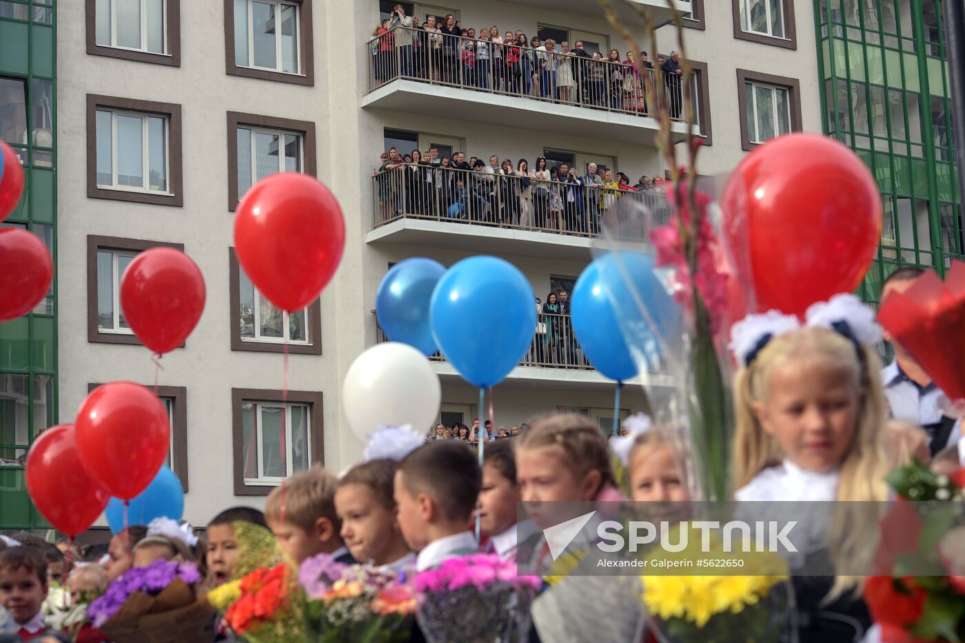 School year begins across Russia