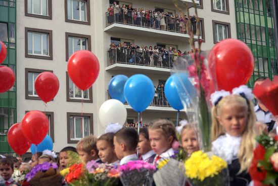 School year begins across Russia