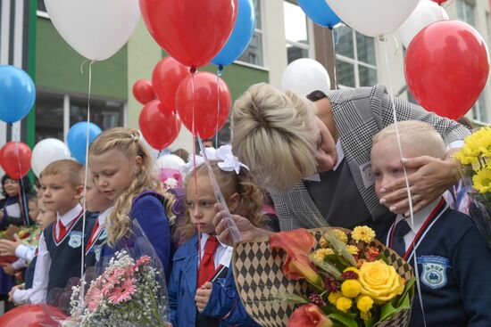 School year begins across Russia