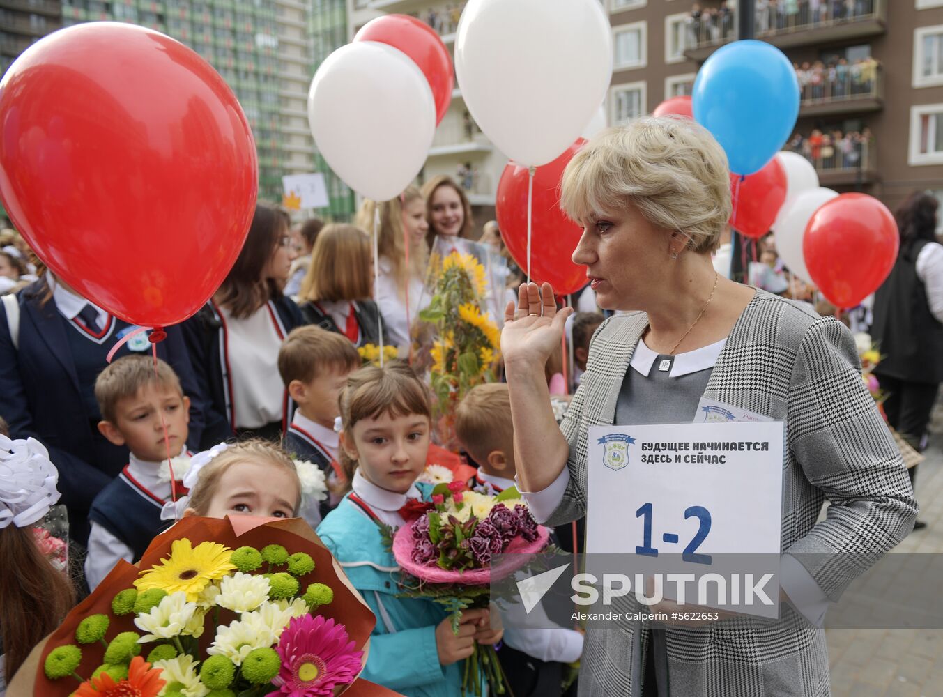 School year begins across Russia