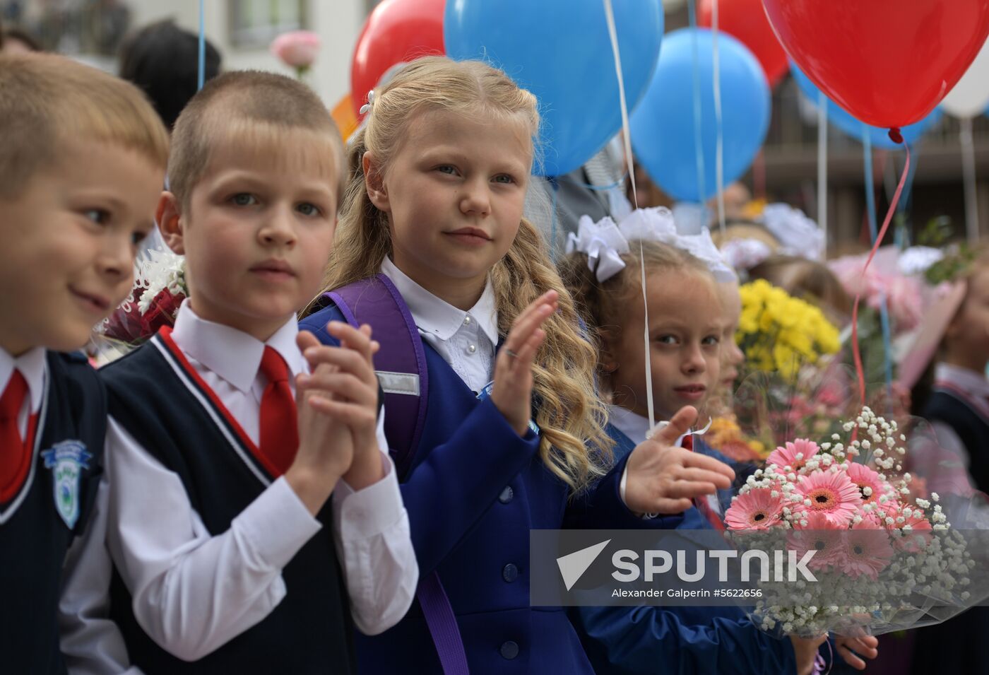 School year begins across Russia