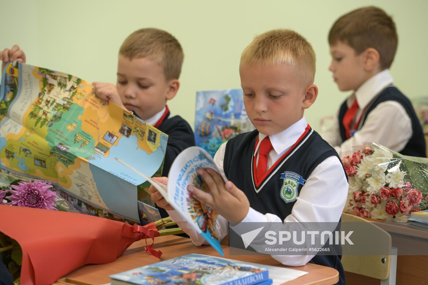 School year begins across Russia