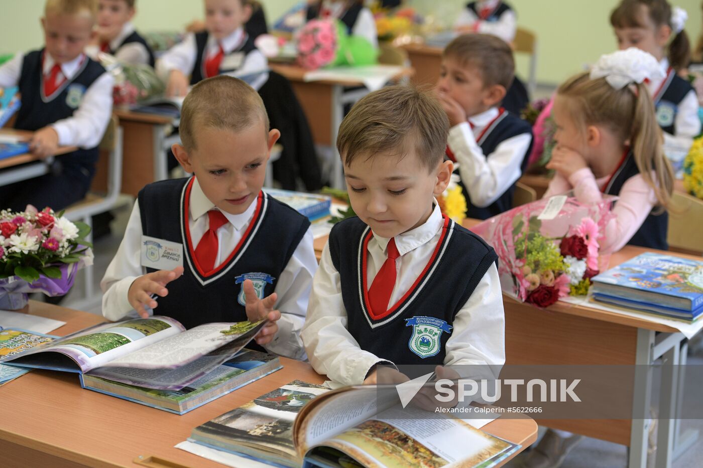 School year begins across Russia