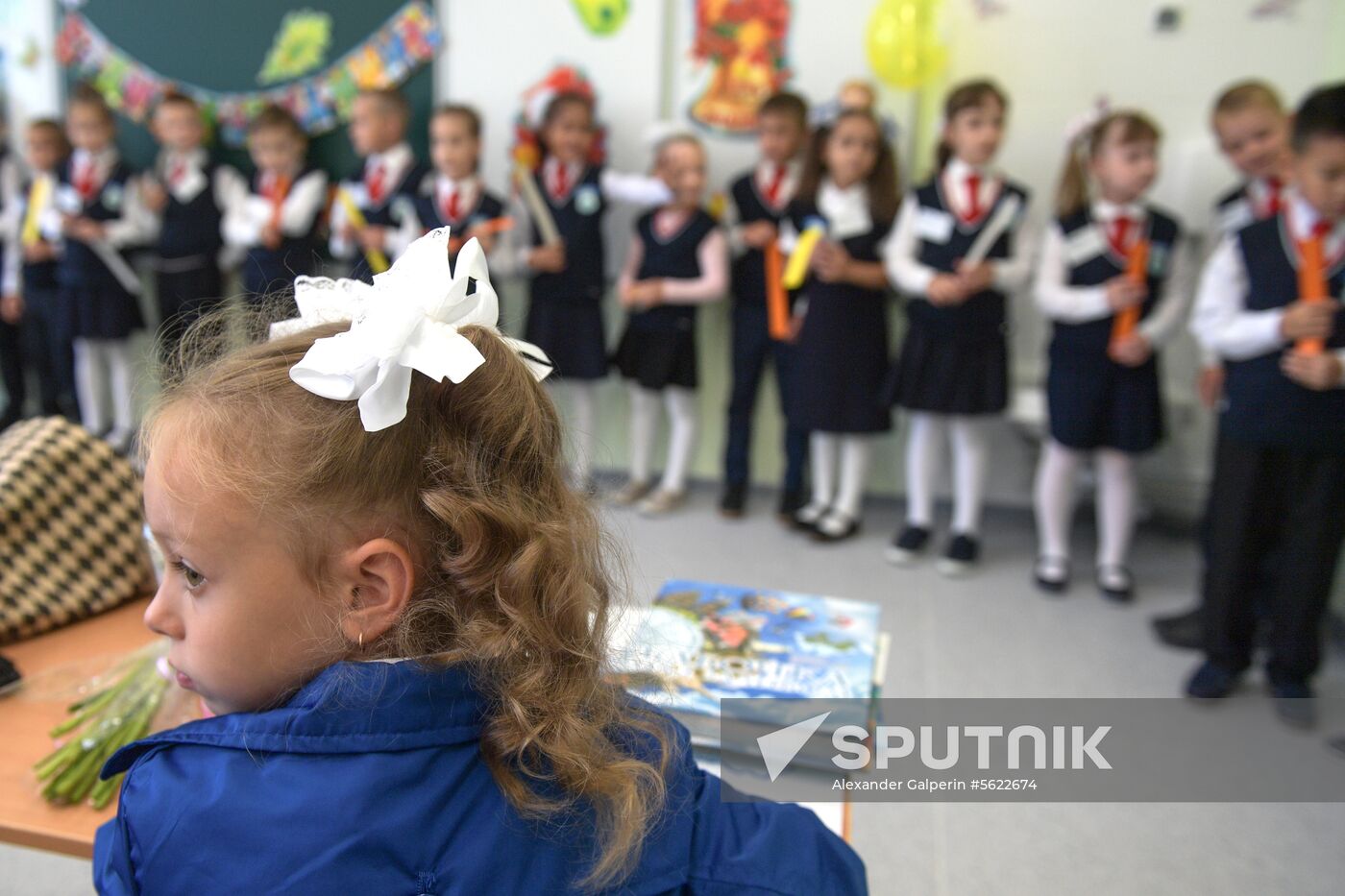 School year begins across Russia