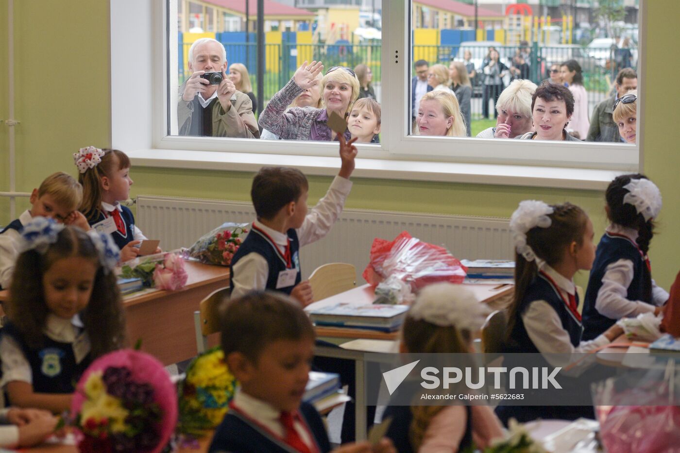 School year begins across Russia