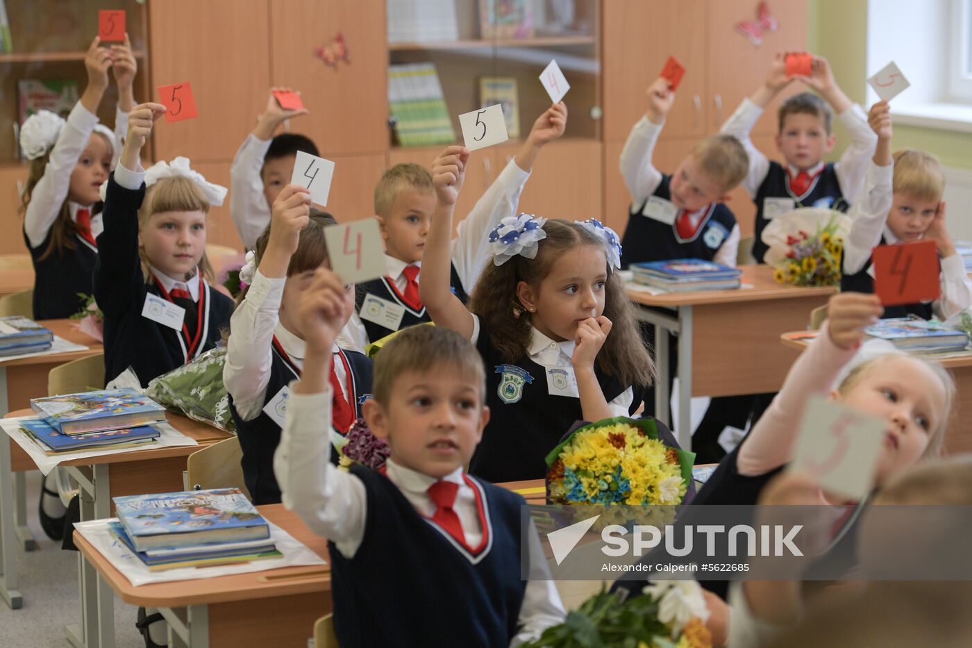 School year begins across Russia