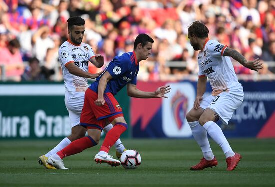 Russian Football Premier League. CSKA vs. Ural