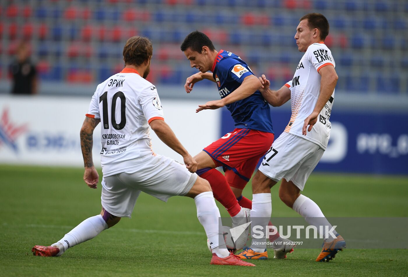 Russian Football Premier League. CSKA vs. Ural