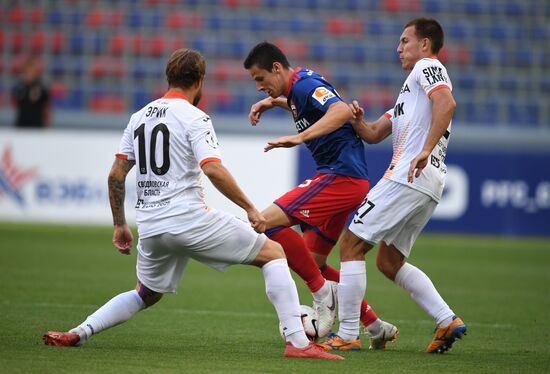 Russian Football Premier League. CSKA vs. Ural