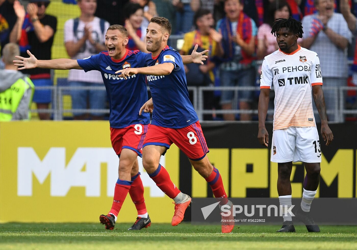 Russian Football Premier League. CSKA vs. Ural