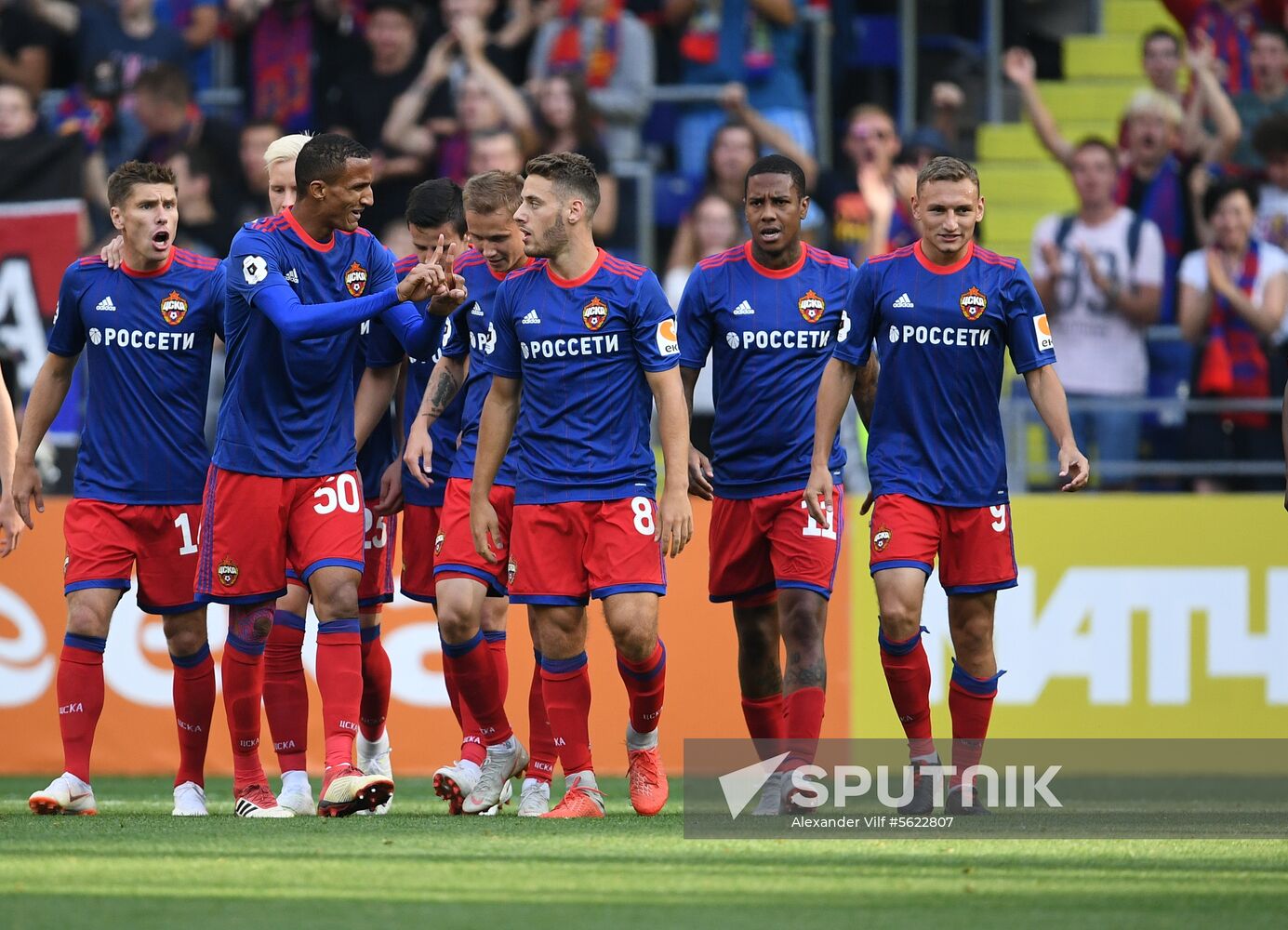 Russian Football Premier League. CSKA vs. Ural