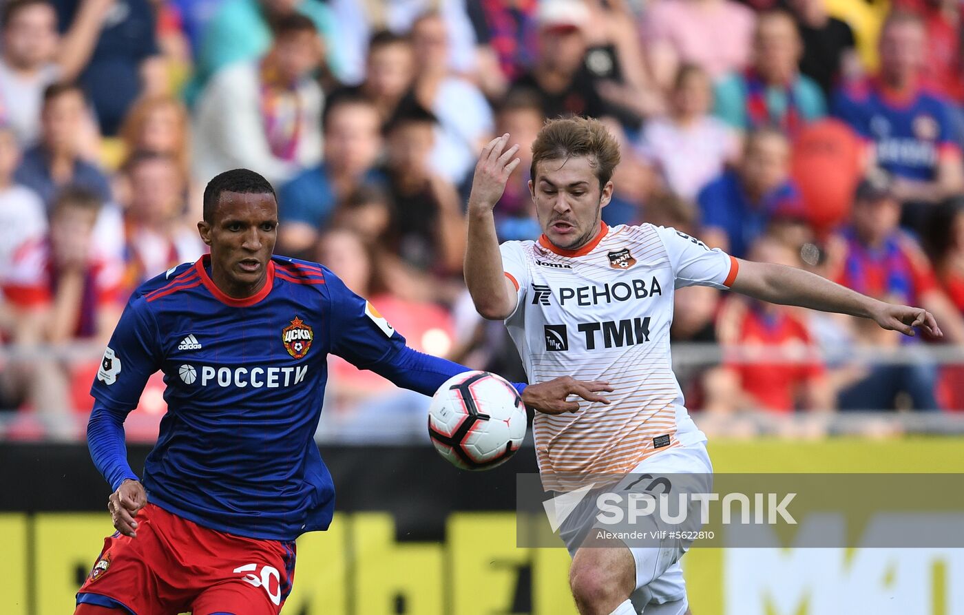 Russian Football Premier League. CSKA vs. Ural