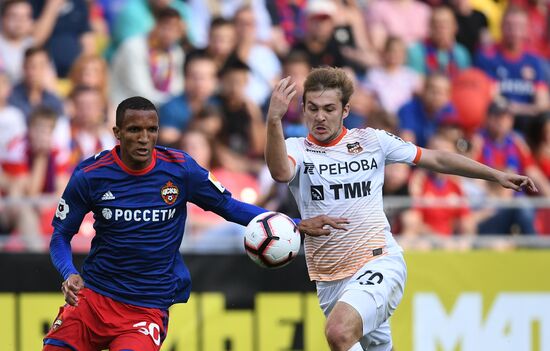 Russian Football Premier League. CSKA vs. Ural