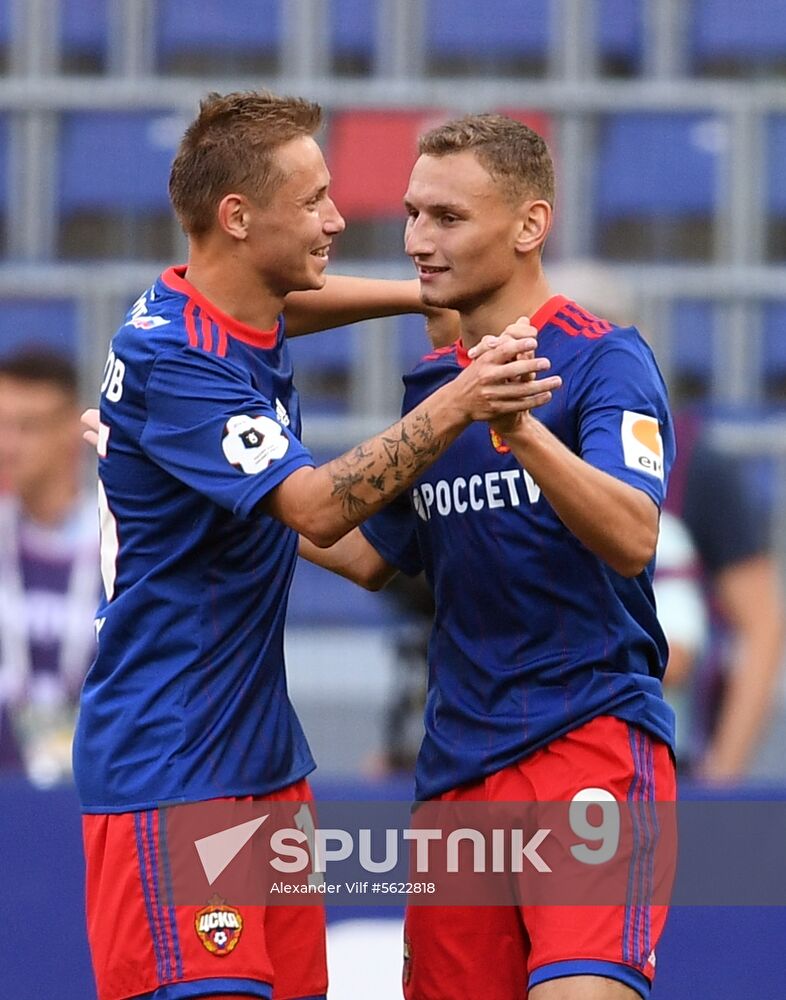 Russian Football Premier League. CSKA vs. Ural