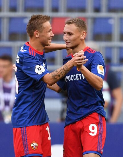 Russian Football Premier League. CSKA vs. Ural