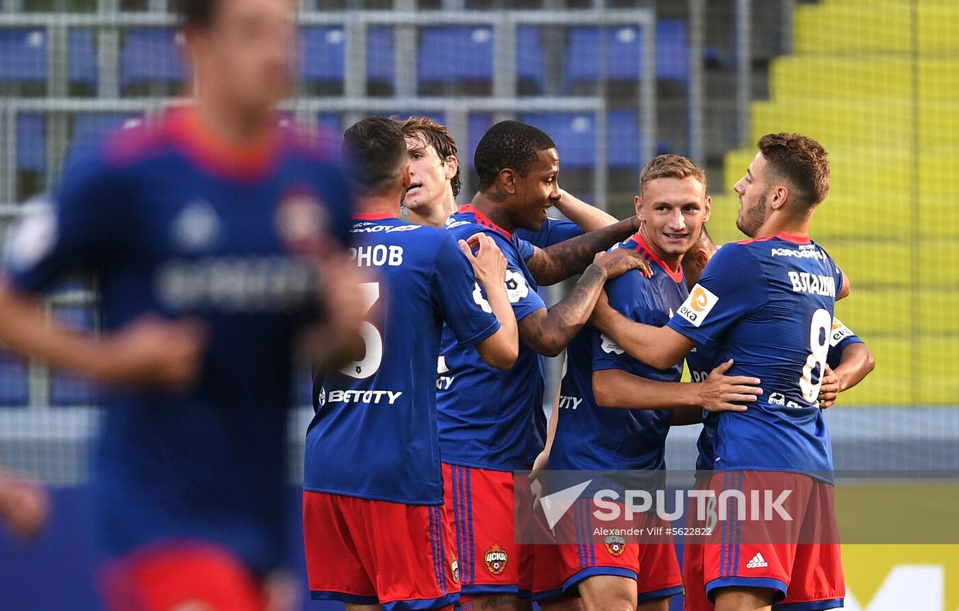 Russian Football Premier League. CSKA vs. Ural