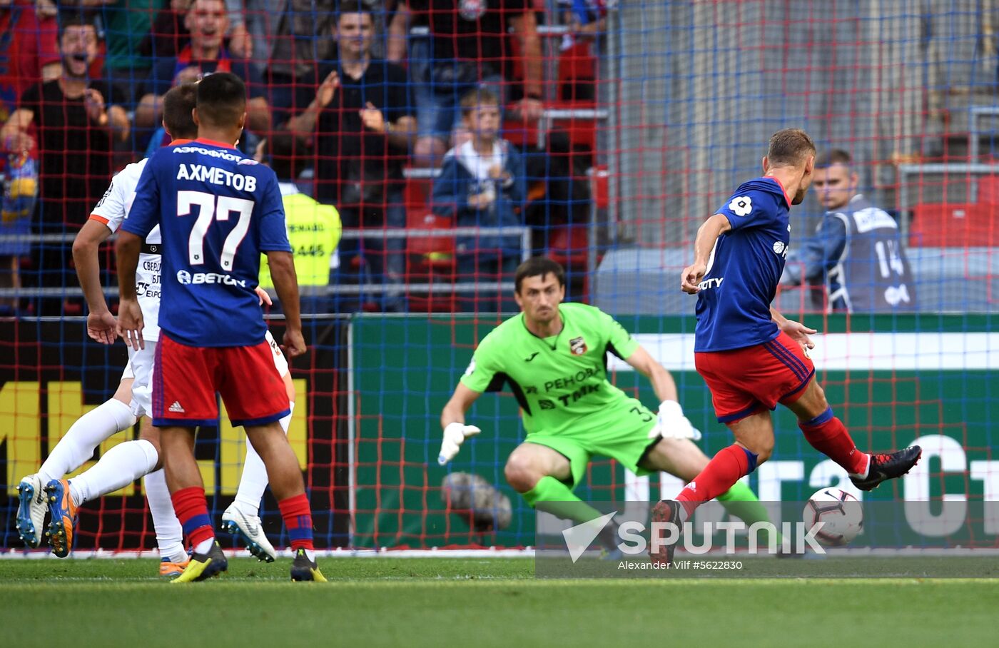 Russian Football Premier League. CSKA vs. Ural