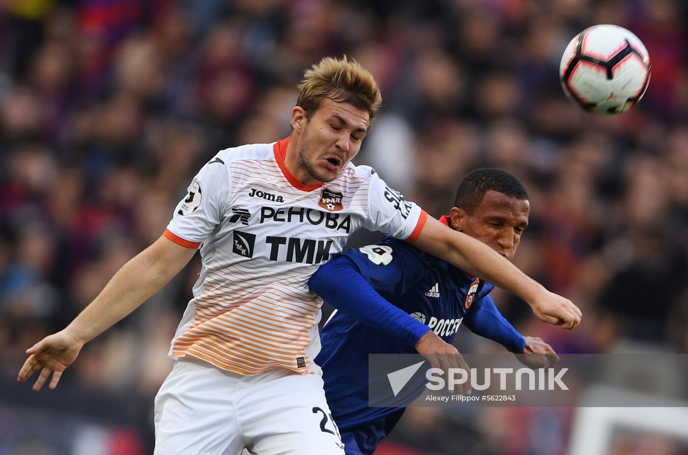 Russian Football Premier League. CSKA vs. Ural