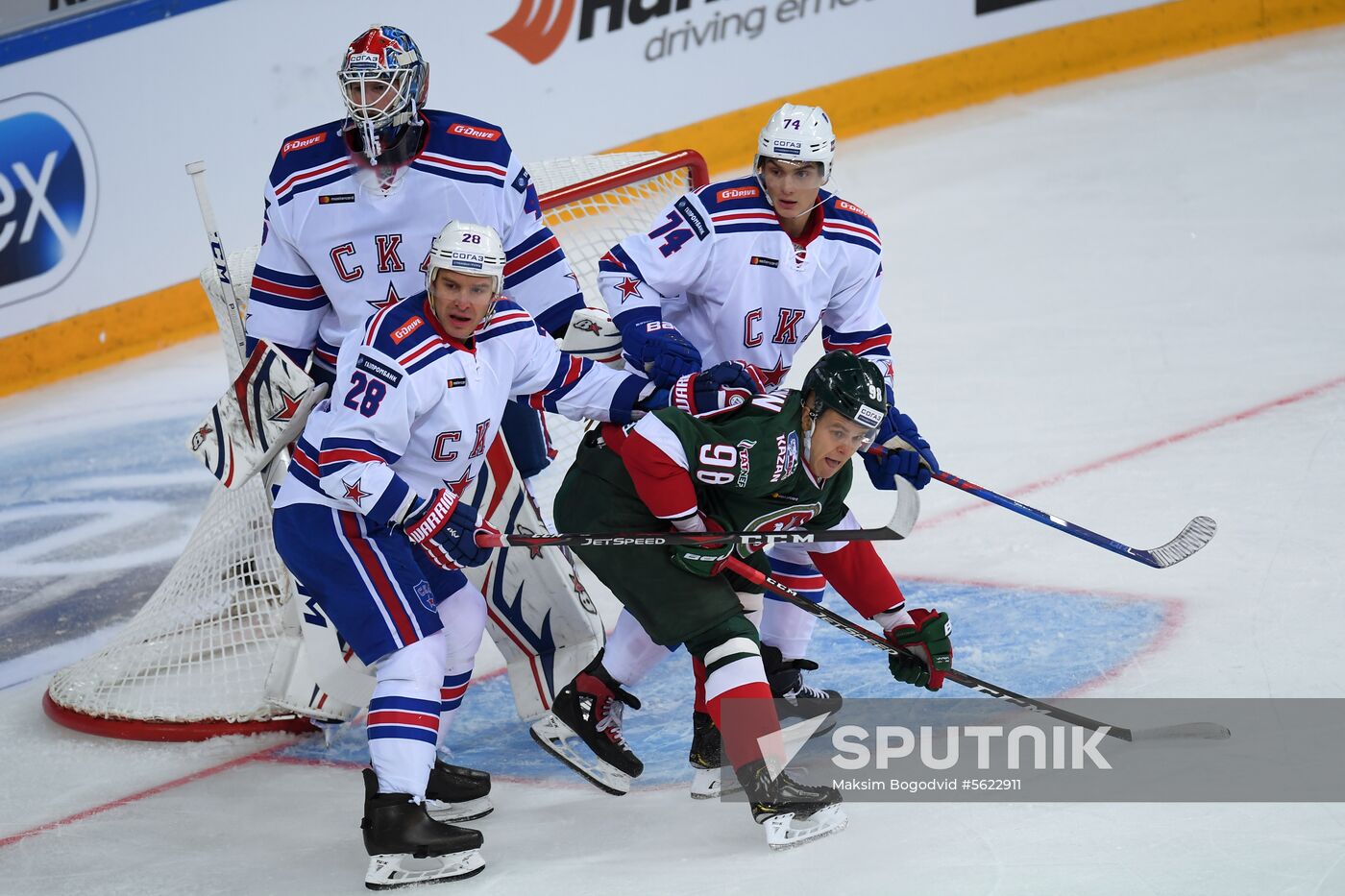Kontinental Hockey League. Ak Bars vs. SKA