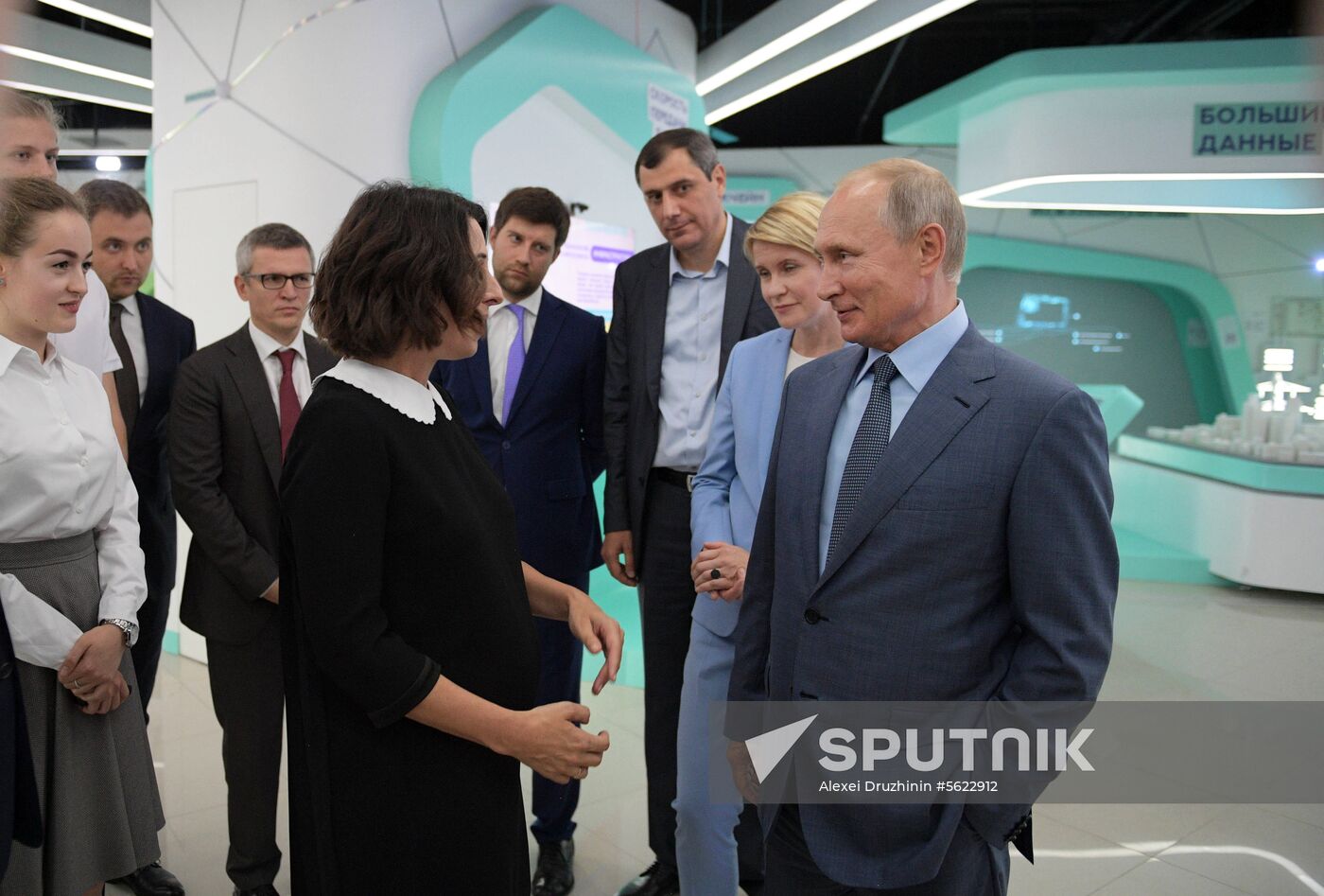 Russian President Vladimir Putin visits Sirius educational center