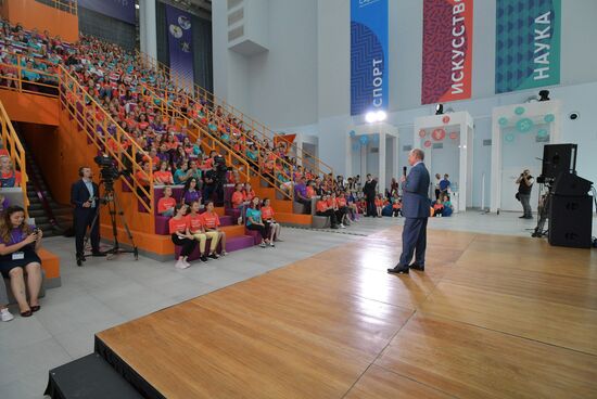 Russian President Vladimir Putin visits Sirius educational center