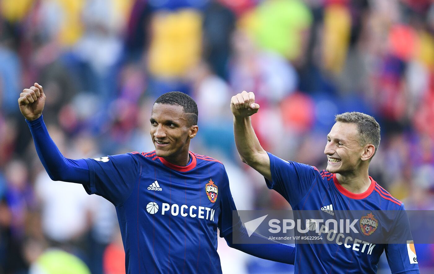 Russian Football Premier League. CSKA vs. Ural