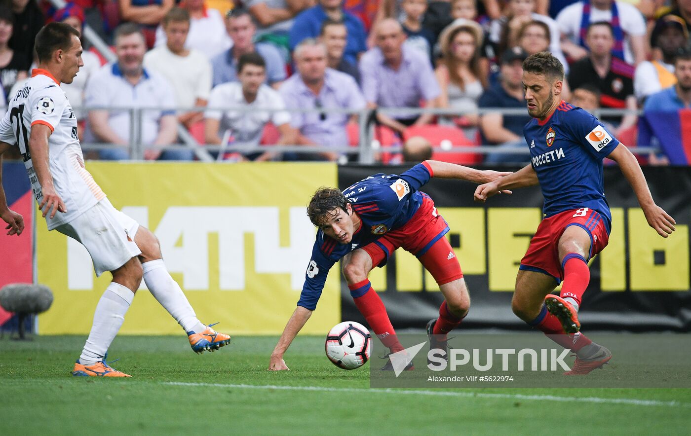 Russian Football Premier League. CSKA vs. Ural