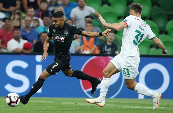 Football. Russian Premier League. Krasnodar vs. Lokomotiv