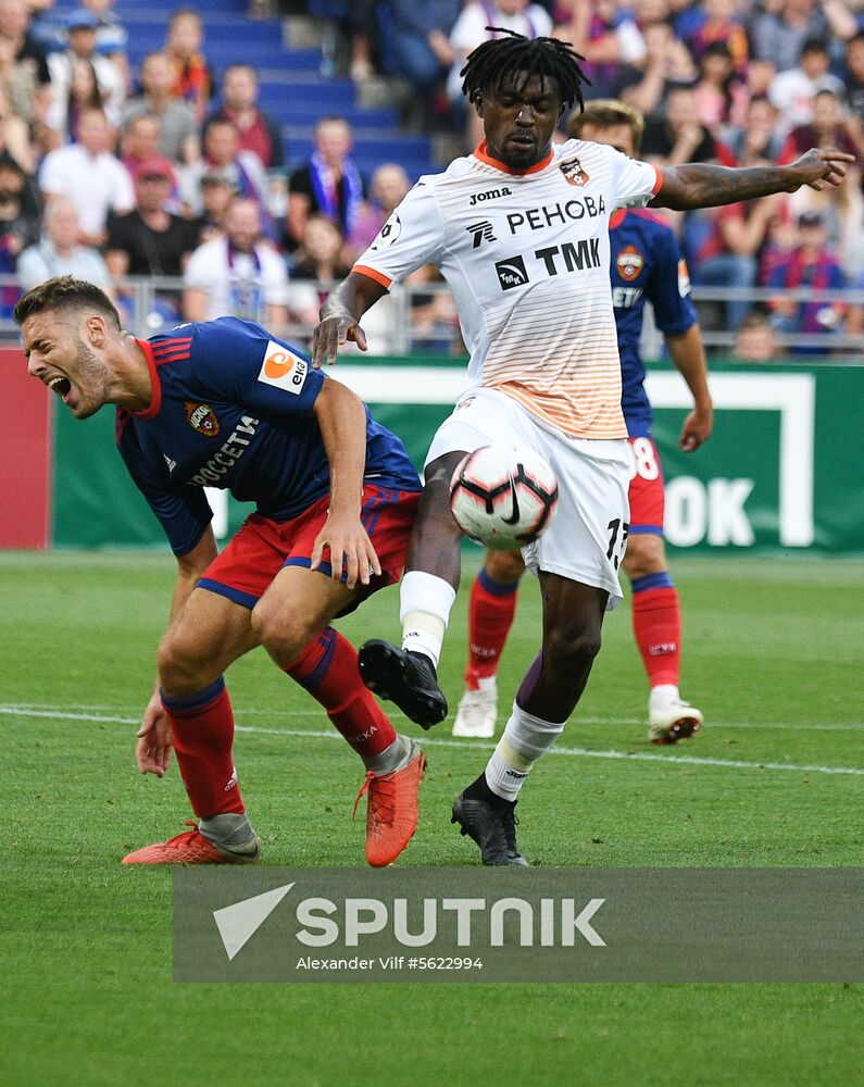 Russian Football Premier League. CSKA vs. Ural