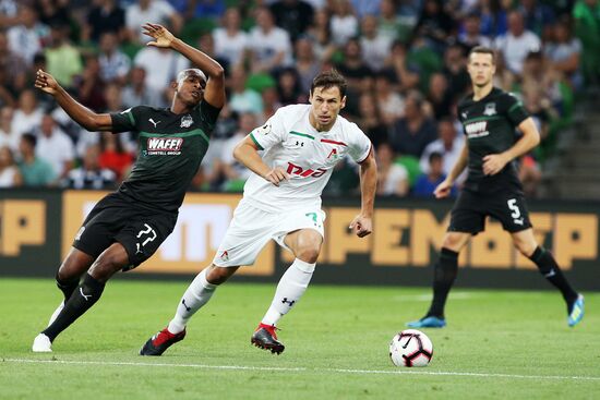 Football. Russian Premier League. Krasnodar vs. Lokomotiv