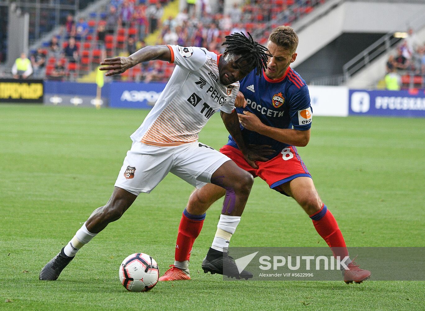 Russian Football Premier League. CSKA vs. Ural