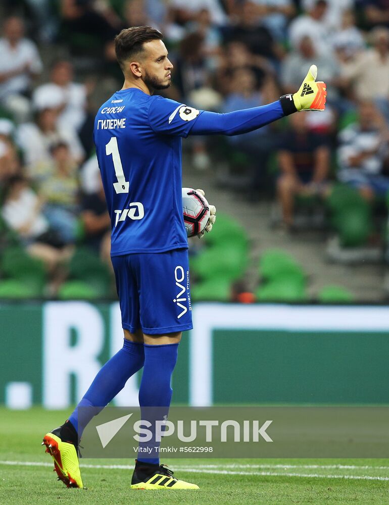 Football. Russian Premier League. Krasnodar vs. Lokomotiv