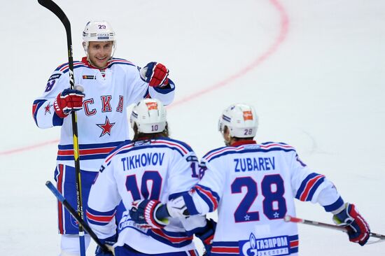 Kontinental Hockey League. Ak Bars vs. SKA